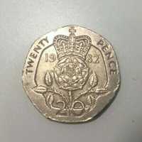 Twenty pence de 1982