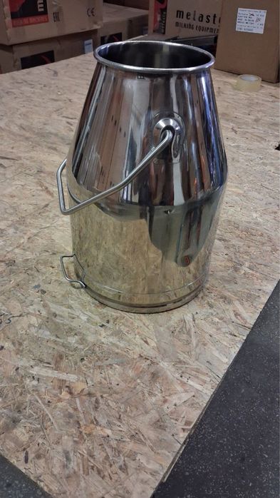 Доїльне відро нержавіюче 25л, для доїльного апарату