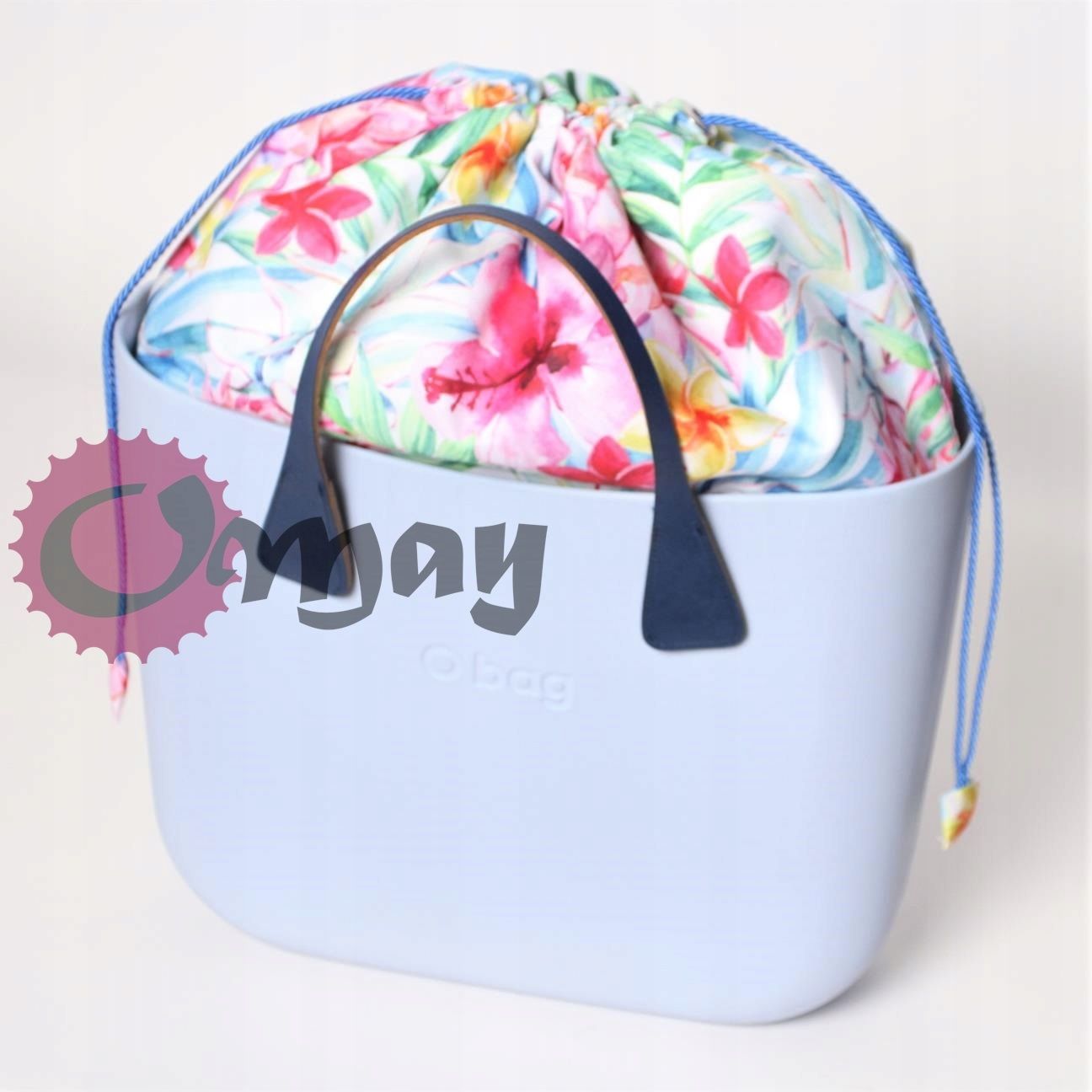 organizer OBAG STANDARD worek kwiaty ananasy komin 2 kieszenie OMAY