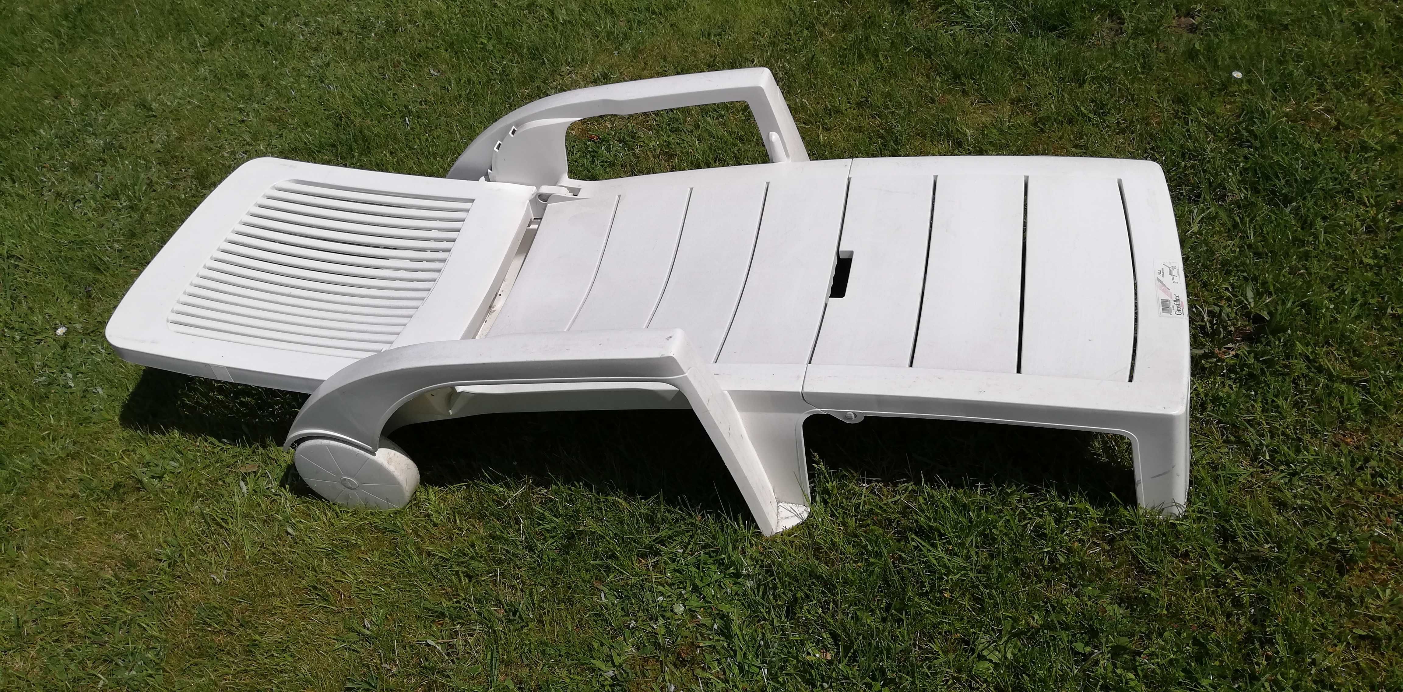 Meble ogrodowe leżak długi fotel basen krzesło ogród łóżko do opalania