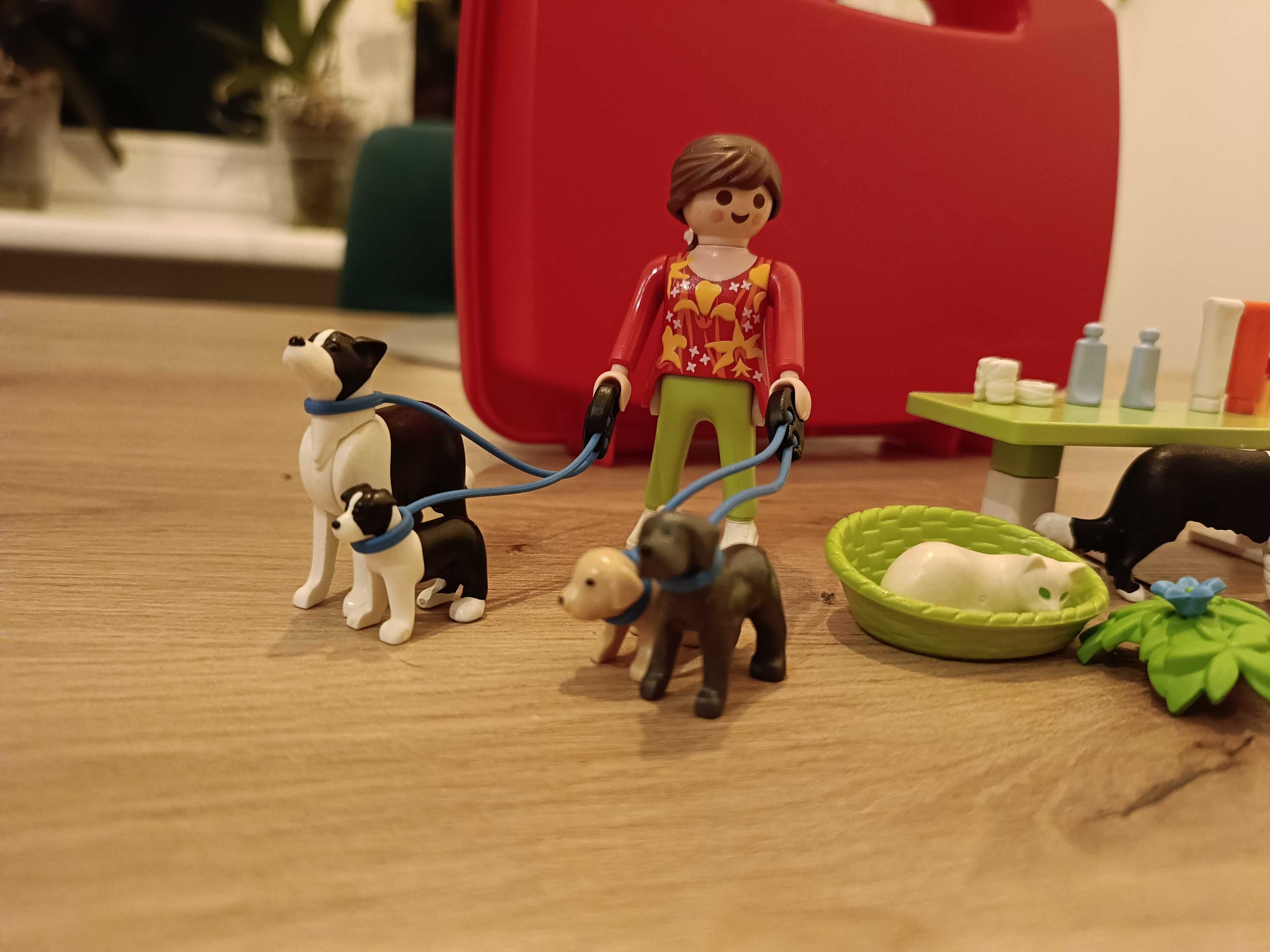 Playmobil zestaw klocków weterynarz