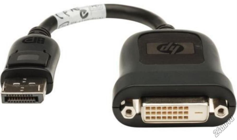 Адаптер HP DisplayPort to DVI-D