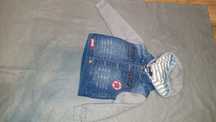 Bluza jeans r.86cm