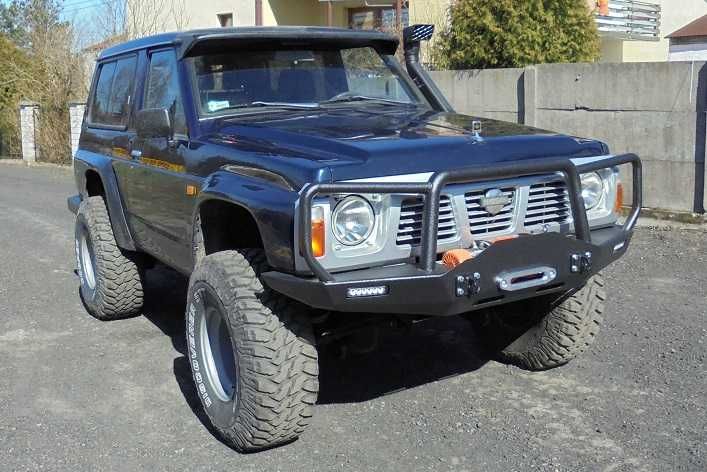 Zderzak Nissan Patrol Y60 Off-road do samodzielnego spawania