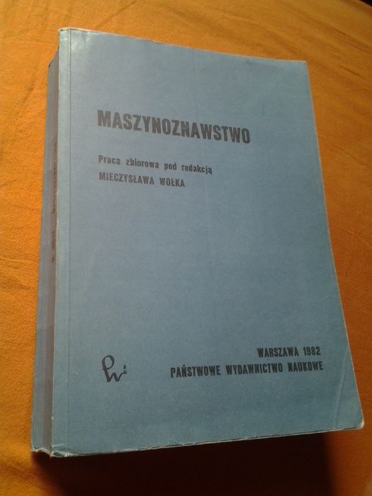 Mieczysław Wołek "Maszynoznawstwo" 1982