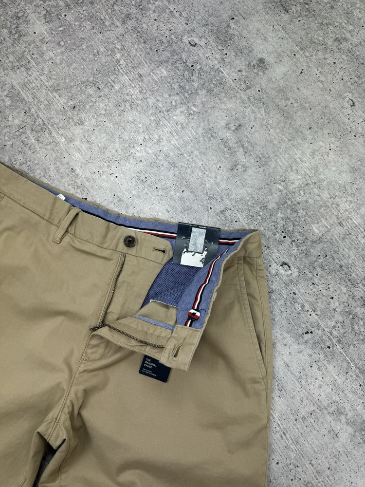 Повседневные новые нарядные штаны чиносы джинсы Tommy Hilfiger W34