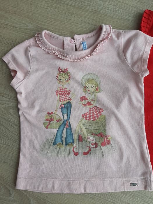 2 T-shirts menina 3anos