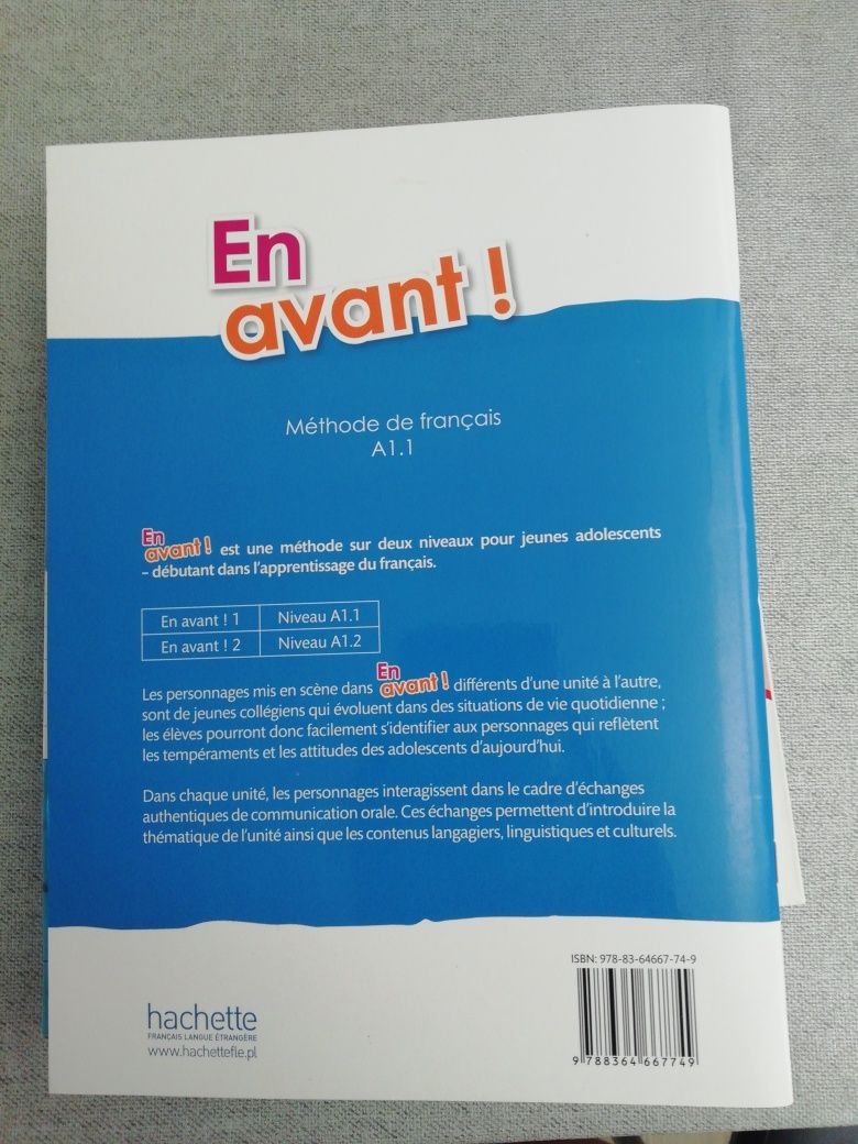 Ćwiczenia francuski En avant! A1.1