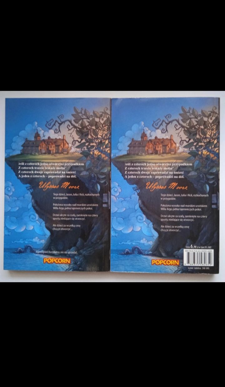 Ulysses Moore Wrota Czasu tom 1