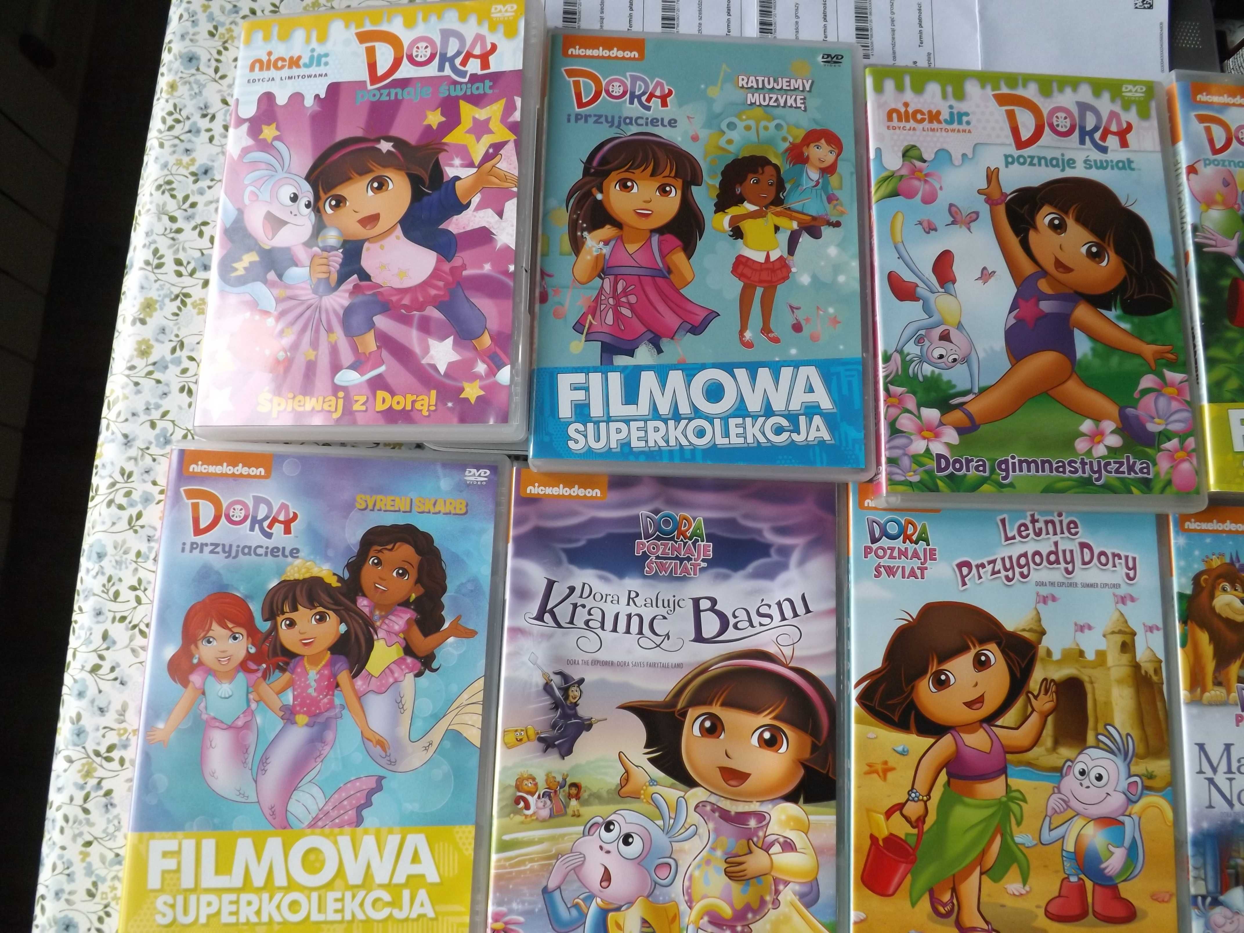 dora poznaje świat bajki filmy dvd