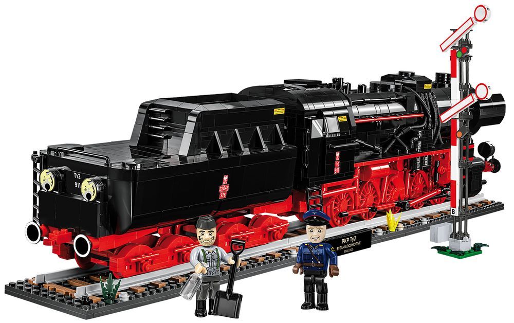 Klocki Cobi 6287 Lokomotywa Parowa Dr Br 52 Steam Locomotive / Ty2
