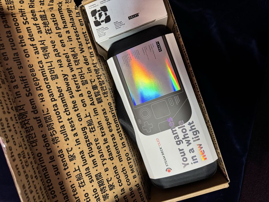 Steam Deck oled на 1tb+ селіконовий чохол