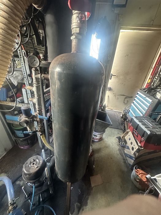 Piaskarka butla 80L do piaskowania