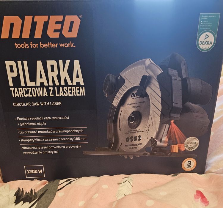 Pilarka tarczowa Niteo Tools 1200 W