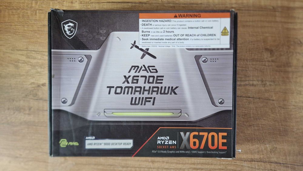 Płyta główna MSI MAG X670E TOMAHAWK WIFI box gwarancja nr. 500564