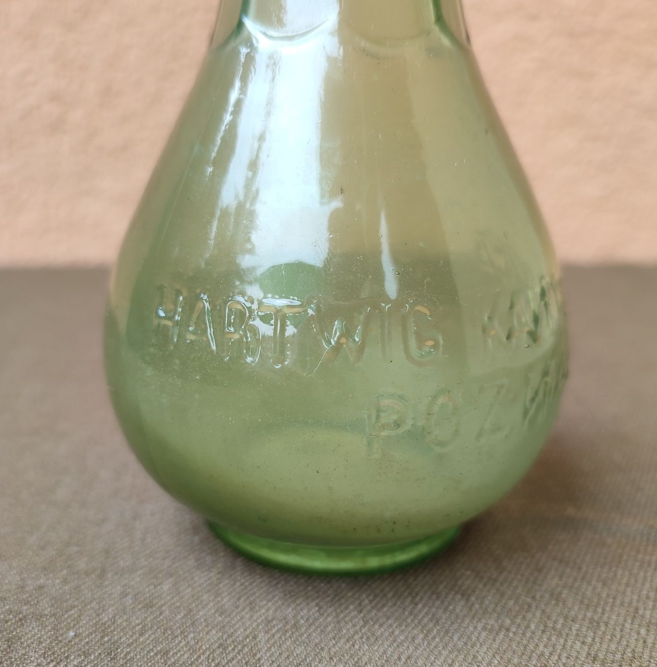 Butelka Hartwig Kantorowicz Poznań