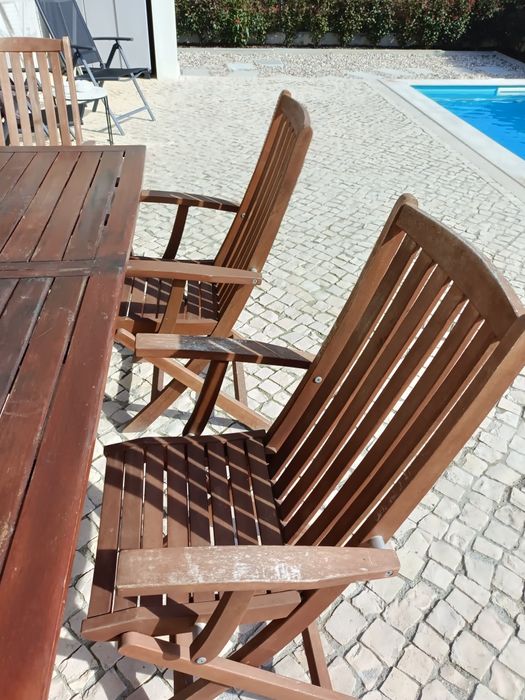 Mesa de jardim 1,80 x 1.00 extensível