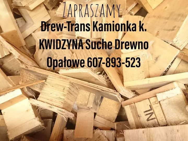 Suchy Tani Opał drewno Palety