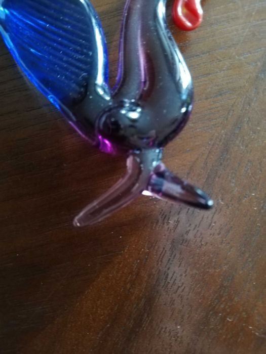 Фигурка цветное стекло " Петушок"