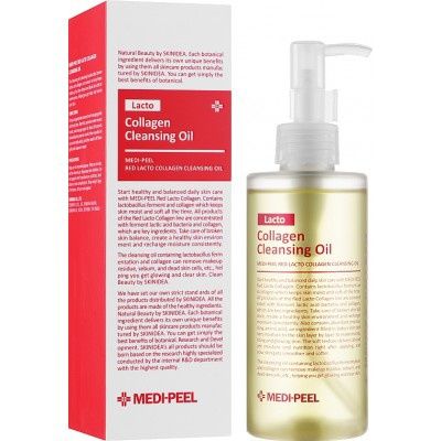 Гідрофільна очісник Medi-Peel Lacto Collagen Cleansing Oil, 200мл