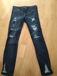 Spodnie jeansowe Hollister r s