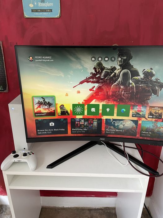 Xbox Série S com Comando