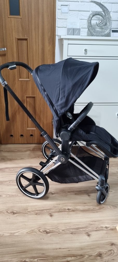 Spacerówka Deep Black Cybex Priam 4.0 Chrome Black