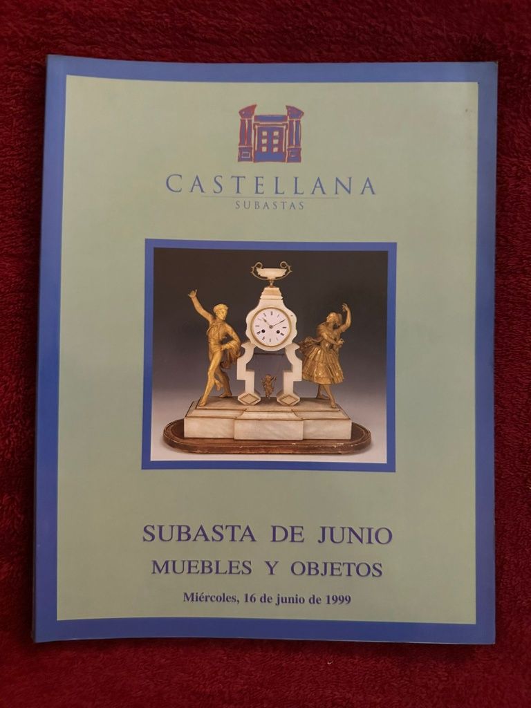 Catálogo de antiguidades antigo
