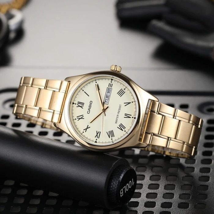 Zegarek Męski Casio  Mtp-V006G-9B + Box