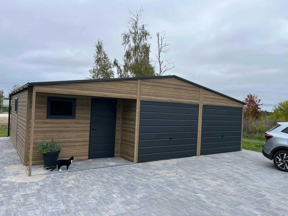 Garaż blaszany 12x6 Ostrołeka