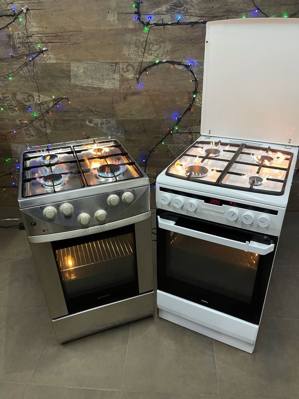 Газова/газовая плита Beko FSM62331DXT, нержавійка