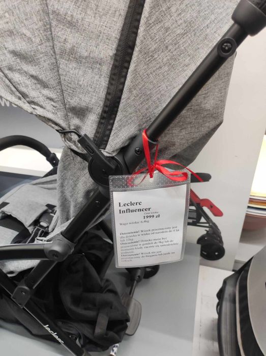 NOWY!!! Wózek Leclerc Influencer