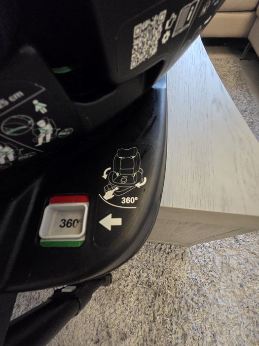 Cadeira Criança Auto Recaro 360° isofix