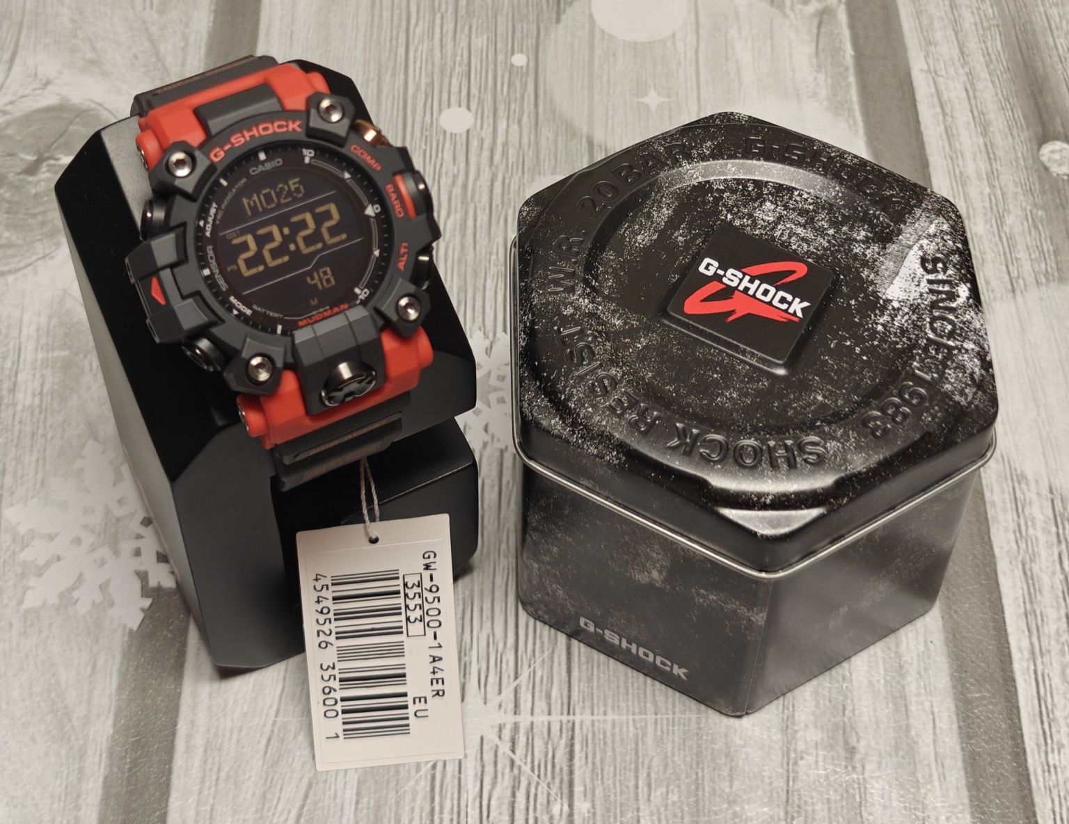 Casio G-Shock GW-9500-1A4ER (NOVO)
