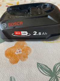 Bateria bosch 18 v 2,5 ah.