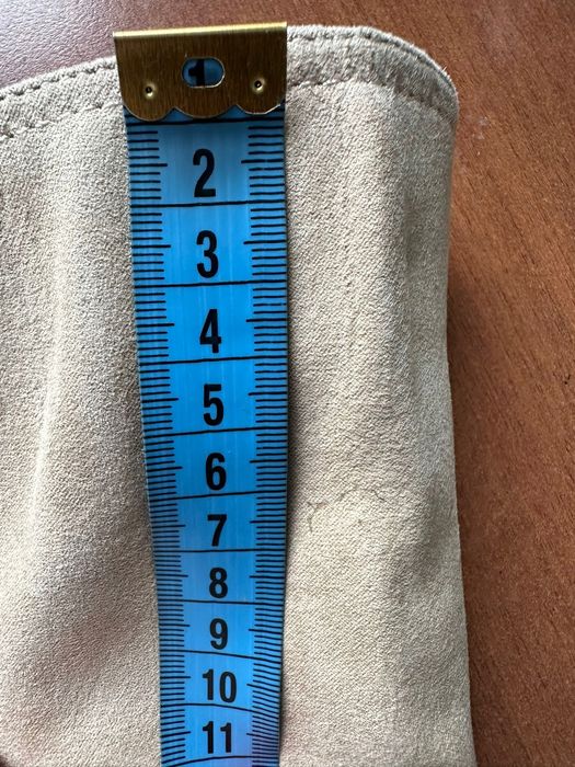 B.P.C kozaki beżowe eko zamsz ^40