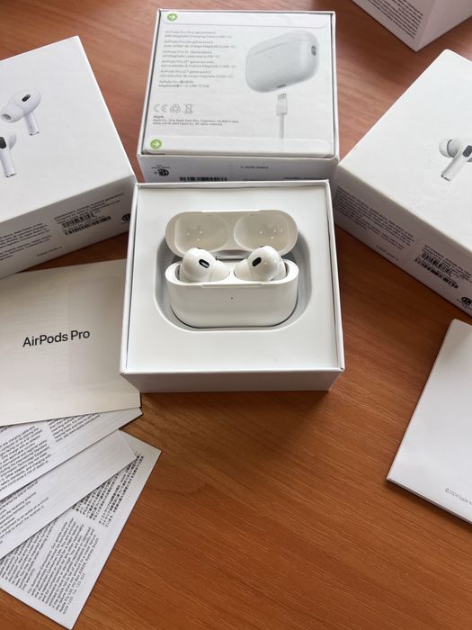 Airpods pro 2,шумоподавl ux якість 1:1 бездротові навушники