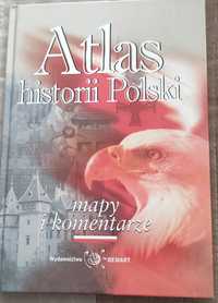 Atlas historii Polski mapy i komentarze.