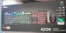 Teclado + Rato Gaming Trust Azor – COMO NOVO