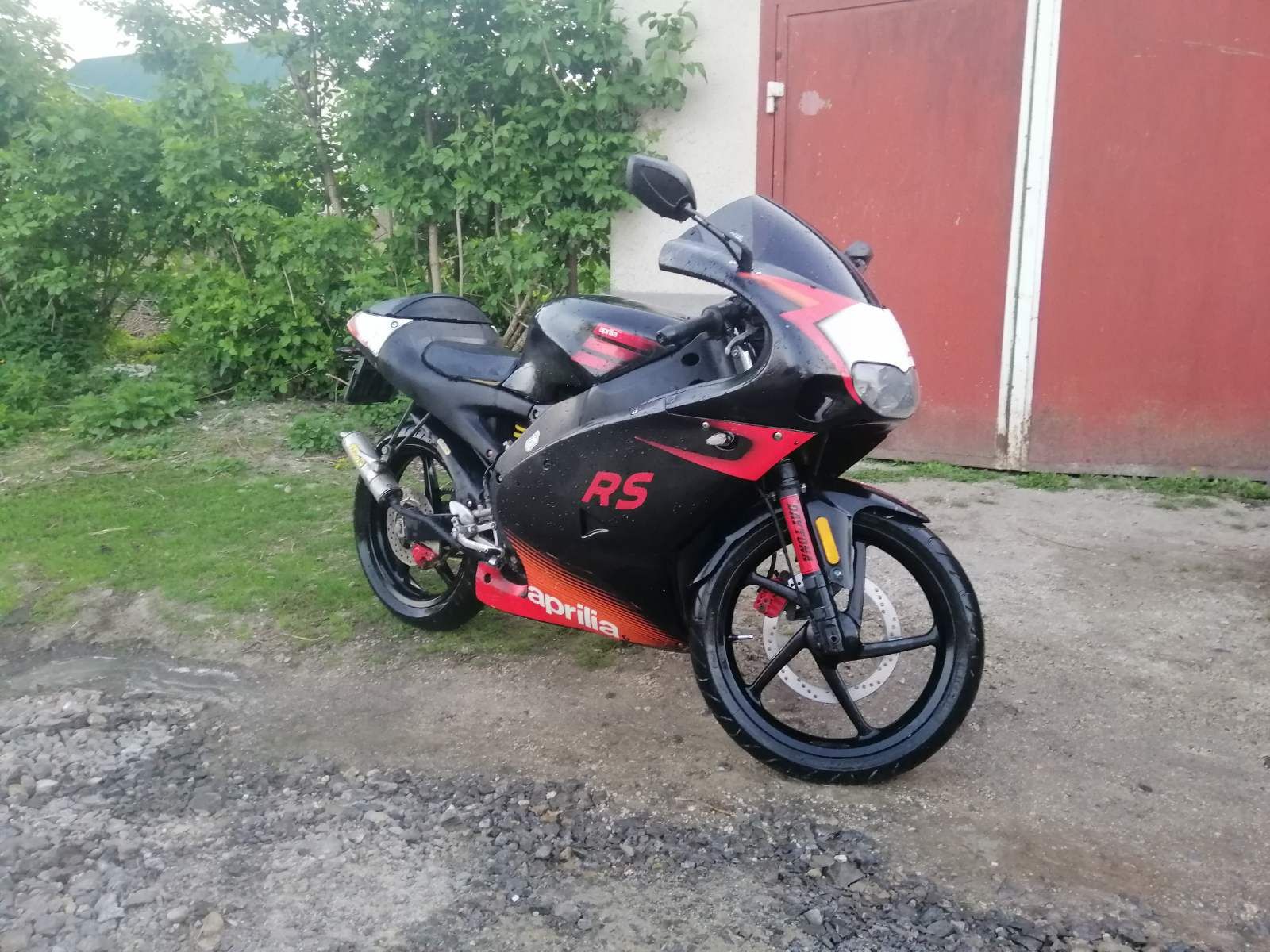 Скутер Aprilia RS 50, 2003 р 49 куб., бензин, спорт байк. мопед