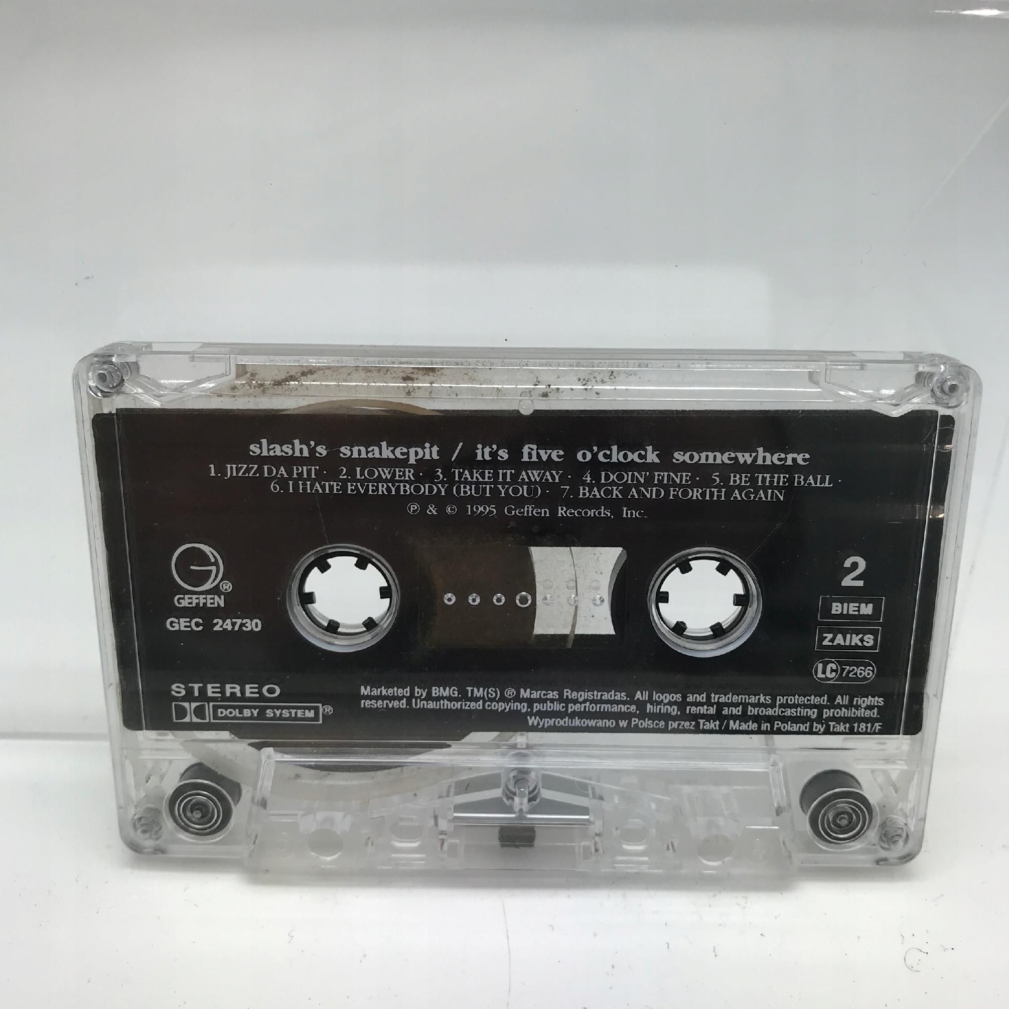 kaseta - slash's snakepit - it's five o'clock