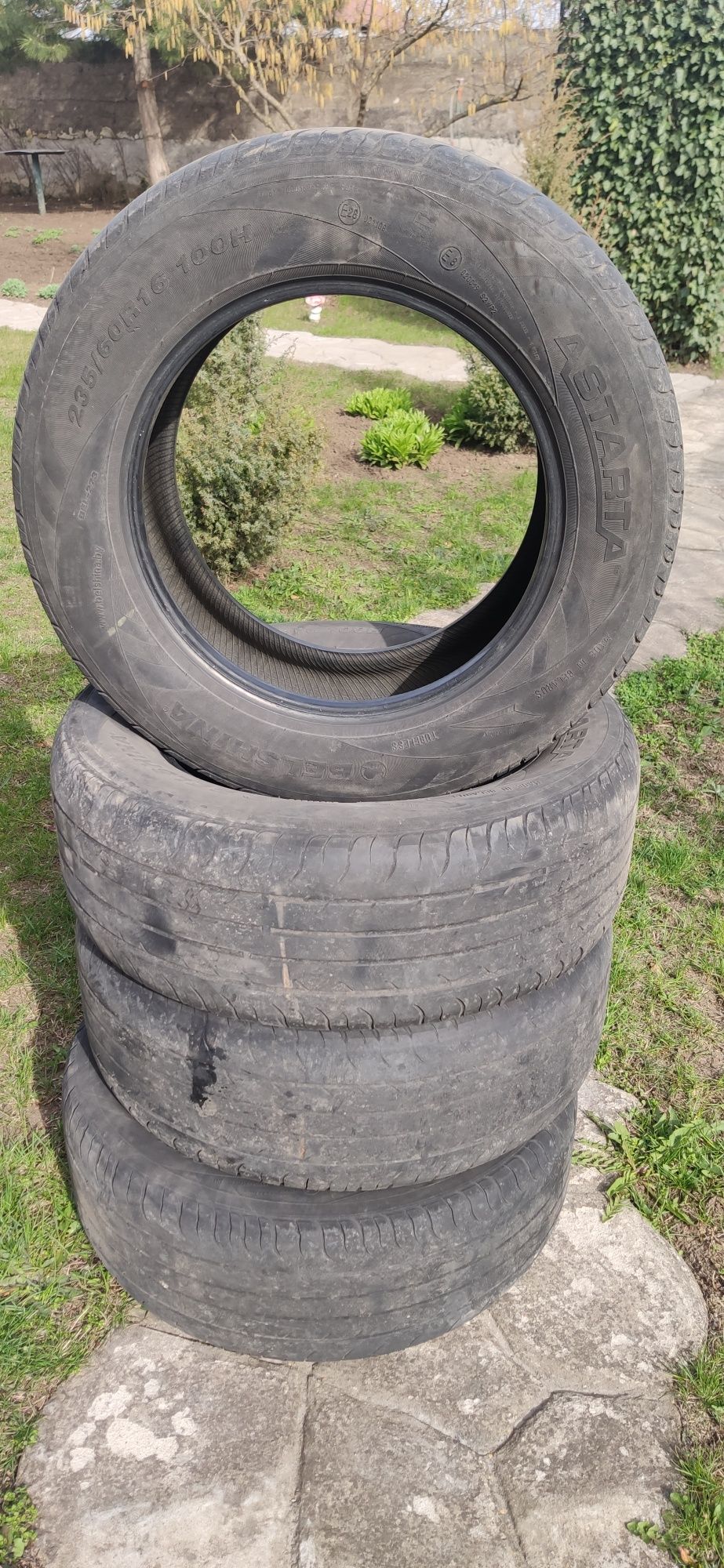 Летние шины 235/60 r16