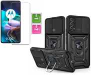 Etui Pancerne do Motorola Moto Edge 30 + Szkło Hartowane