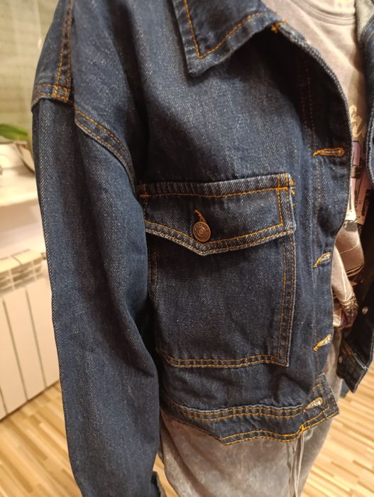 Katana, kurtka jeansowa