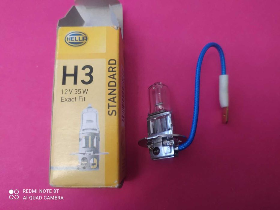 Автолампа H3 12V 35W PK22S HELLA  ціна за 2шт