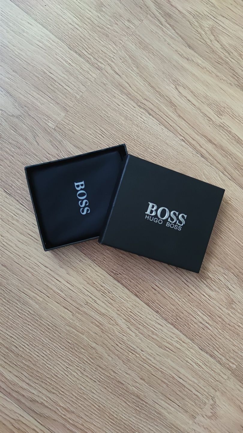 Чехол для кредиток/визитница Hugo Boss, оригинал, кожа