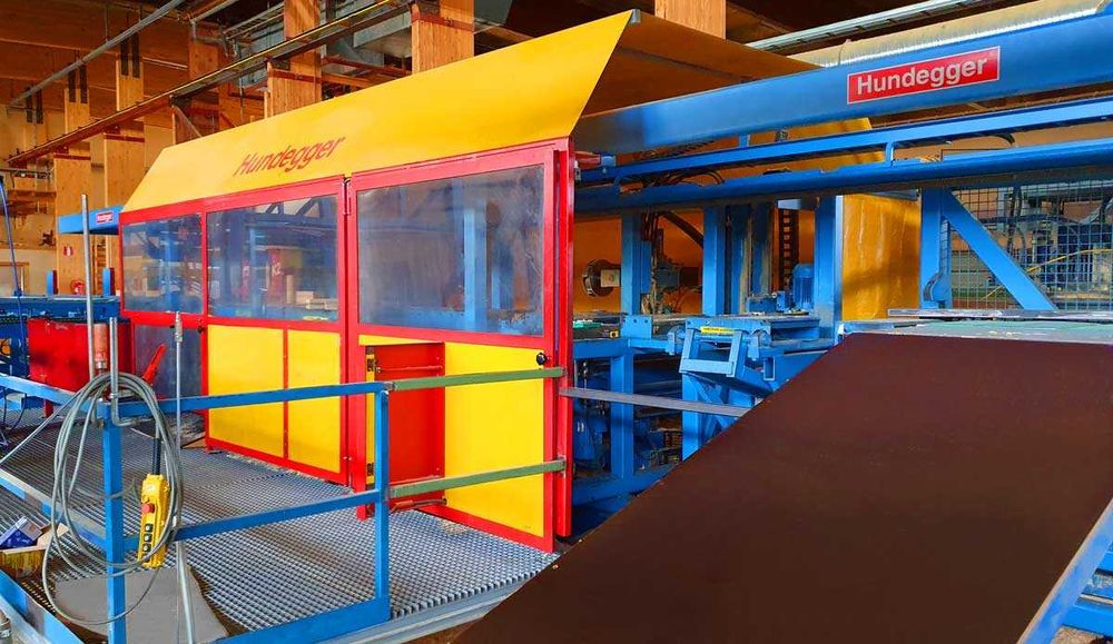 Linia ciesielska CNC Hundegger K2 + BHF ( frezarka do bala )