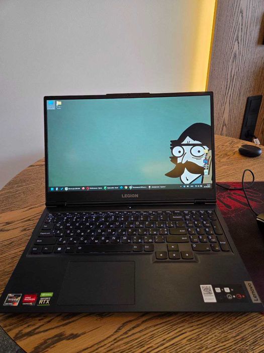 Ноутбук Lenovo Legion5 15ACH6H RTX 3070 Ryzen 7 5800H