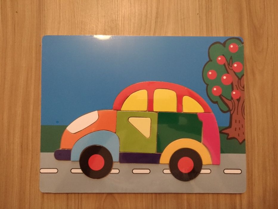 Układanka - Puzzle - Samochód