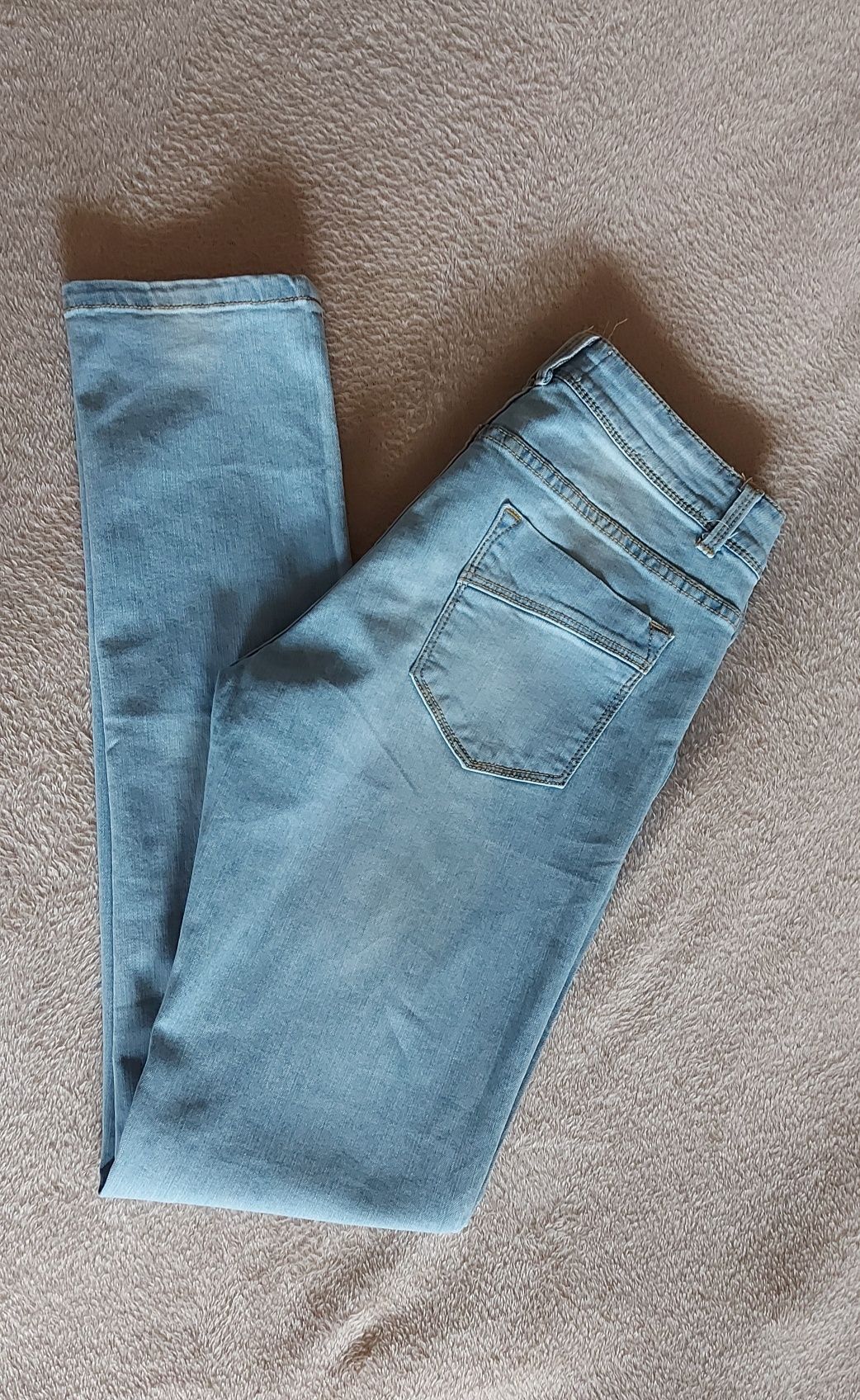 Jeansy błękitne, House Denim, Skinny, 42, 2